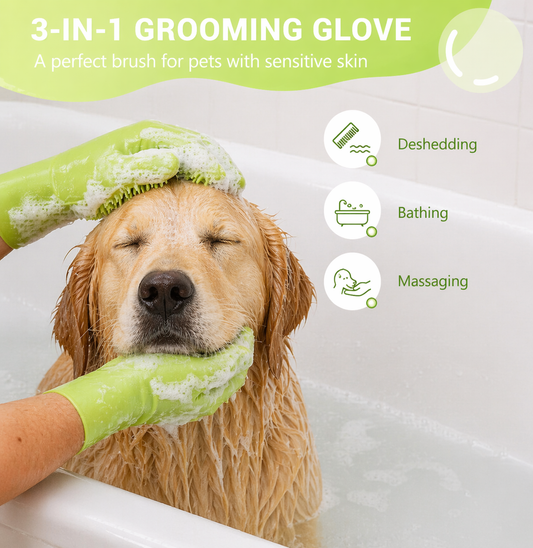 Pet Grooming Gloves